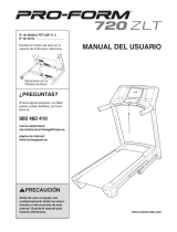 NordicTrack T 7.2 Treadmill El manual del propietario