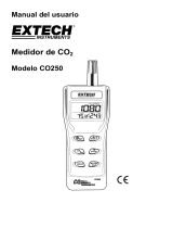 Extech Instruments CO250 Manual de usuario