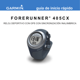 Garmin Forerunner® 405CX Guía de inicio rápido