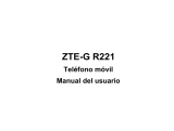 ZTE G-R221 Manual de usuario