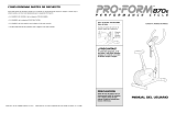 ProForm PFEVEX3408 El manual del propietario