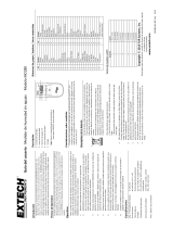 Extech Instruments MO280 Manual de usuario