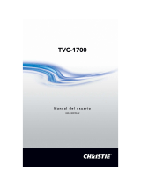 Christie TVC-1700 controller Manual de usuario