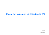 Microsoft N93 Guía del usuario