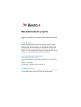 Filemaker Bento 4.0 Manual de usuario