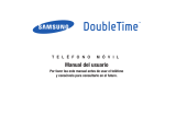 Samsung Double Time AT&T Manual de usuario