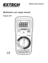 Extech Instruments EX410 Manual de usuario