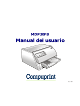 Compuprint MDP 30 FB Manual de usuario