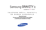 Samsung Gravity Q T-Mobile El manual del propietario