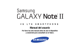 Samsung Galaxy Note II AT&T Manual de usuario