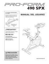Pro-Form 490 SPX El manual del propietario