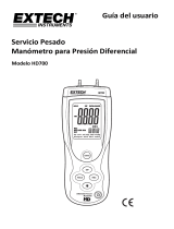 Extech Instruments HD700 Manual de usuario