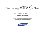 Samsung ATIV S Neo AT&T El manual del propietario