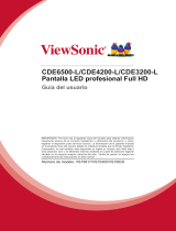 ViewSonic CDE3200-L Guía del usuario