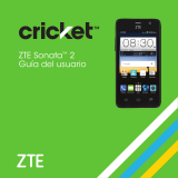 ZTE Sonata 2 Cricket Wireless Guía del usuario