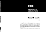 Korg MICROKORG El manual del propietario