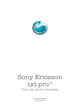 Sony txt pro Manual de usuario