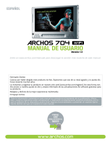 Archos 704 TV Manual de usuario