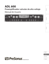 PRESONUS ADl 600 El manual del propietario