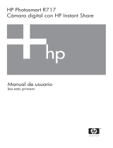 HP PhotoSmart R717 Manual de usuario