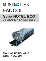mundoclima Series MUC-WF “Duct Fancoil ECO OBRA WF” Guía de instalación