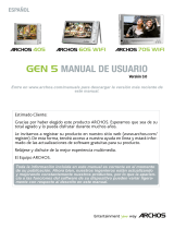 Archos 705 WIFI Manual de usuario