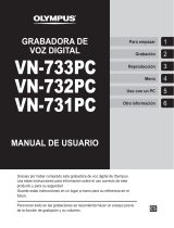 Olympus VN 731PC Manual de usuario