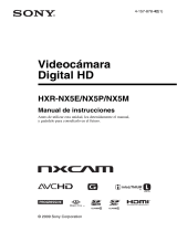 Sony HXR-NX5E Manual de usuario
