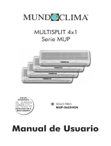 mundoclima Series MUP-CN “System MultiSplit Wall type” Guía de instalación