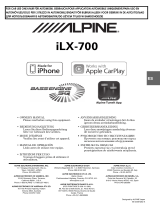 Alpine Serie iLX-700 El manual del propietario