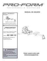 ProForm PFICVRW24812 El manual del propietario