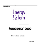 ENERGY SISTEM Inngenio 2000 Instrucciones de operación