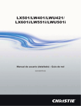 Christie LW401 Manual de usuario