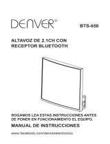 Denver BTS-650WHITE Manual de usuario