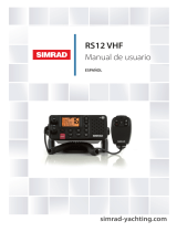 Simrad RS12 VHF Instrucciones de operación