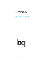 bq Verne 3G Manual de usuario