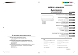 Mitsubishi Heavy Industries SRK35ZM-S Manual de usuario