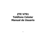 ZTE V791 Telcel Manual de usuario