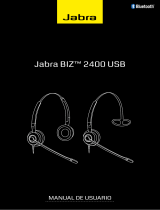 Jabra Biz 2400 Mono Headband, Omni, STD Manual de usuario