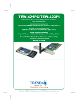 Trendnet TEW-423PI Quick Installation Guide