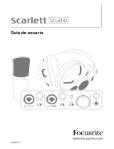 Focusrite Scarlett 2i2 Studio Guía del usuario