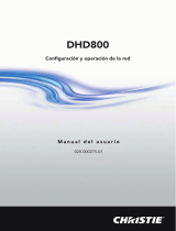 Christie DHD800 Manual de usuario