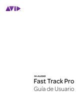 Avid FastTrack Pro Guía del usuario
