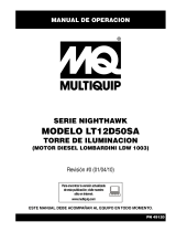 MQ Multiquip LT-12D50SA Instrucciones de operación