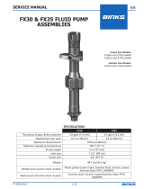 Binks MX Medium Pressure Pumps Manual de usuario