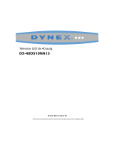 Dynex DX-40D510NA15 Manual de usuario