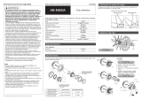 Shimano HB-M800-A Service Instructions