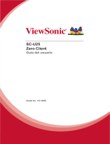 ViewSonic SC-U25_BK_US1-S Guía del usuario