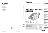 Canon MVX 200 Manual de usuario
