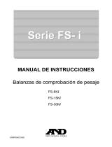 A&D Weighing FS-15Ki Manual de usuario